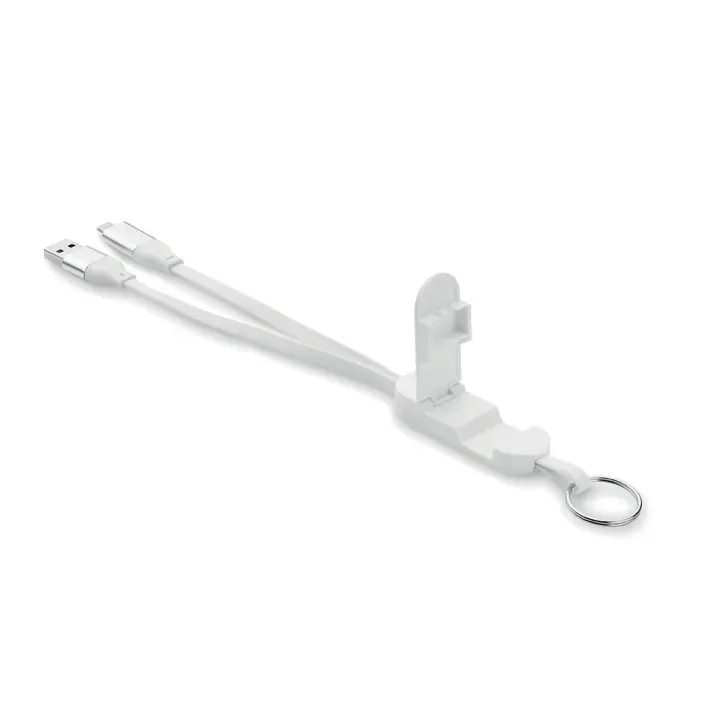 60W cable keyring recycled ABS - MO2443 (MOCN#06)